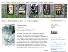 Tablet Screenshot of hansenpublishing.com